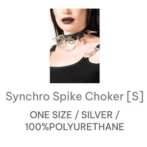 KILLSTAR- spiked choker